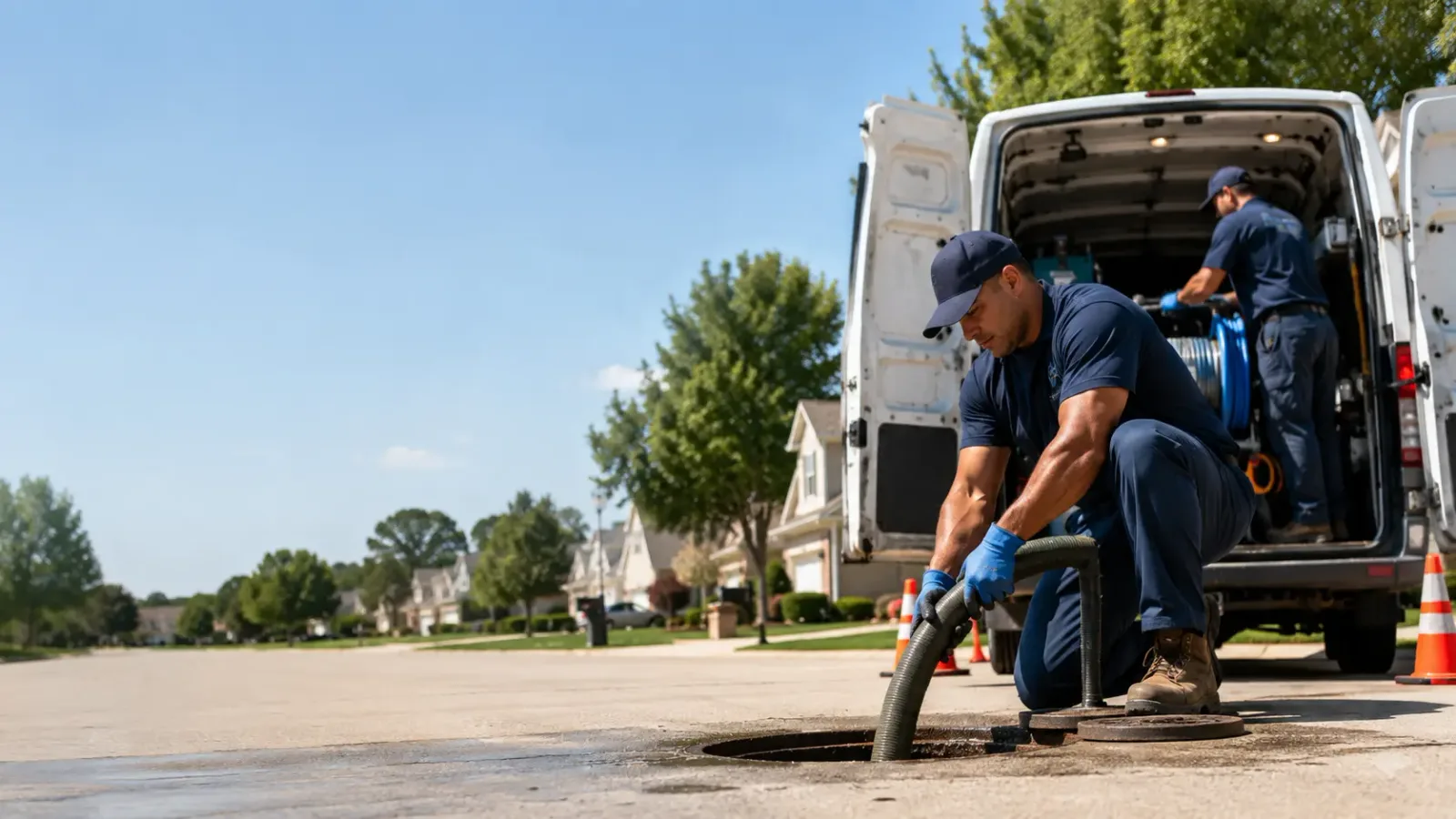 Sewer Backup Cleanup services in Camino, CA